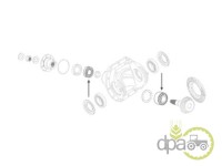 RULMENT GRUP CONIC FATA Case IH