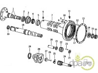 SAIBA PINION SATELIT SPATE John Deere