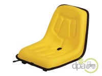 SCAUN TRACTOR PVC GALBEN