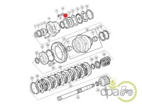 SEGMENT AMBREIAJ PRIZA PUTERE John Deere