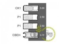 SEGMENTI MOTOR Deutz