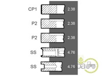 SEGMENTI MOTOR Massey Ferguson