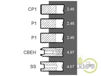 SEGMENTI MOTOR R1 Deutz