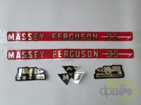 SET EMBLEME Massey Ferguson