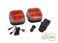 SET LAMPI MAGNET LED WIFI 12/24V Piese universale