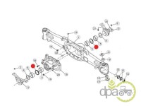 SIMERING SUPORT PUNTE FATA Case IH
