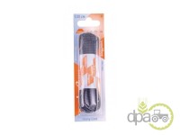 SIRETURI ROTUNDE NEGRE/ALBASTRE 120CM