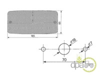 STICLA LAMPA DREAPTA SPATE Hurlimann