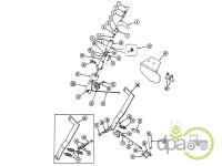 SUPORT CABLU FRANA MANA Case IH