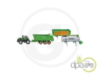 TRACTOR CU REMORCA JUCARIE DEUTZ AGROTRON X720