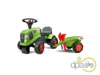 TRACTOR JUCARIE BABY CLAAS CU REMORCA FURCA SI LOPATA